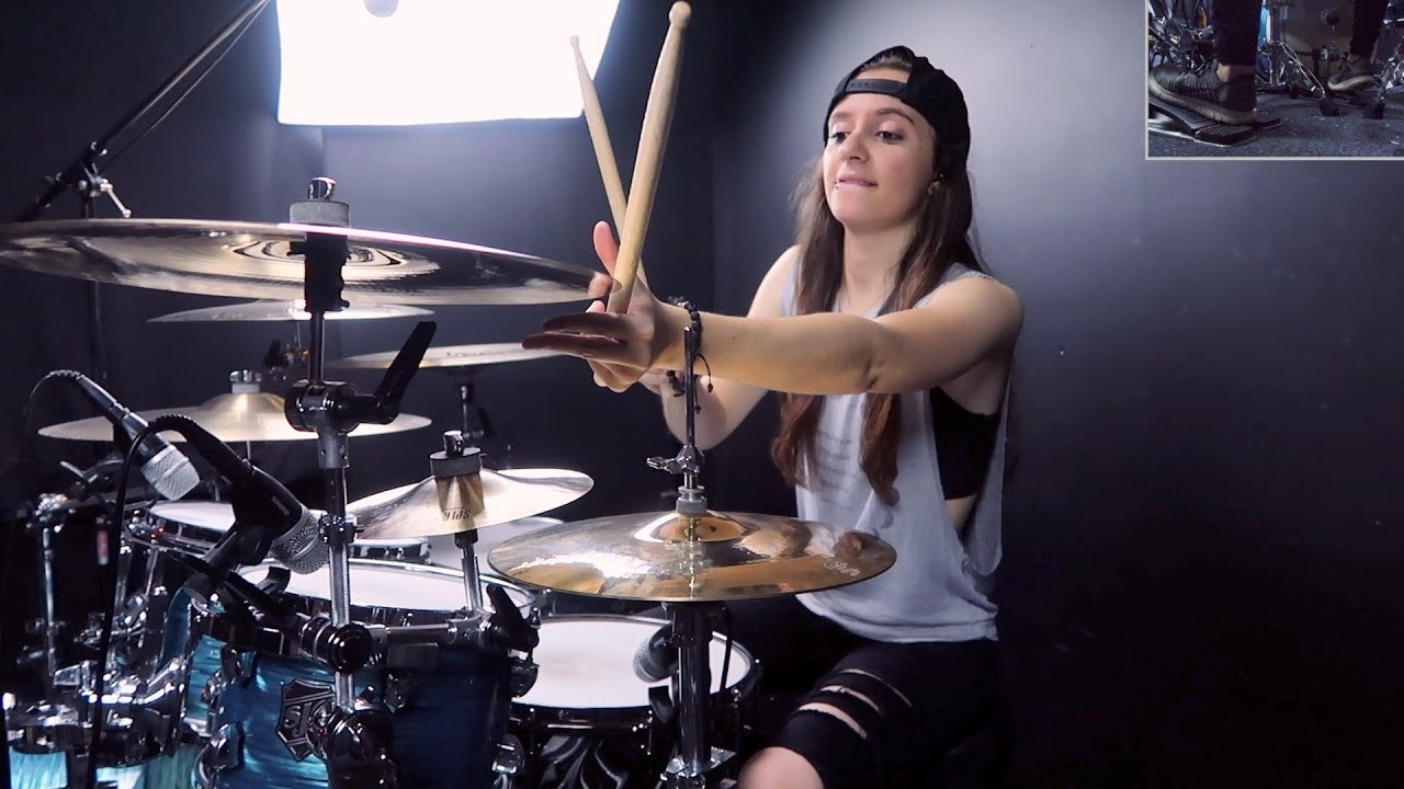 Sucker - Jonas Brothers - Rock Drum Cover (Our Last Night Version) - YouTube