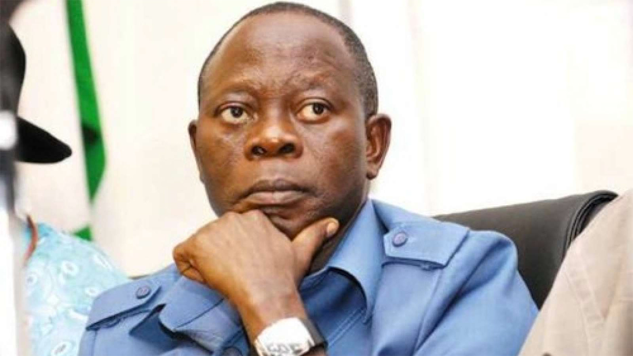 Governor Adams Oshiomhole of Edo State.